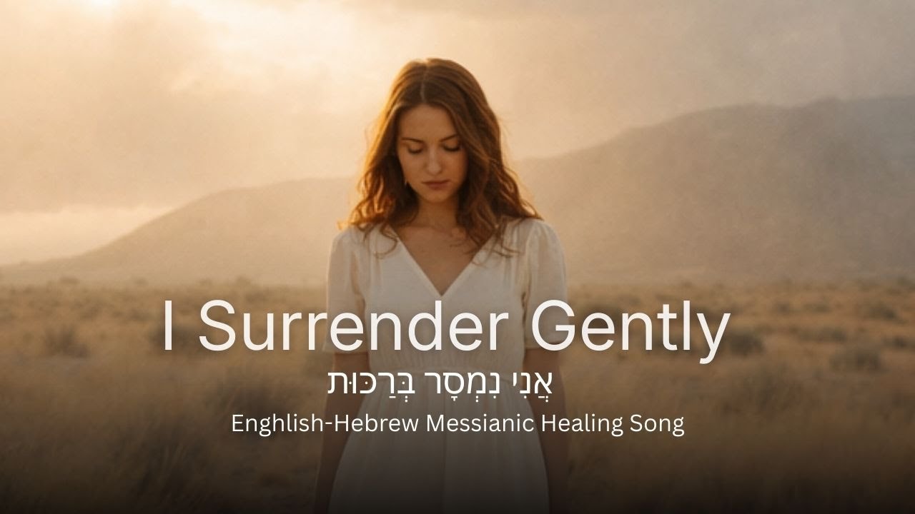I Surrender Gently | אֲנִי נִמְסָר בְּרַכּוּת | Healing Worship for Trust | English–Hebrew Song