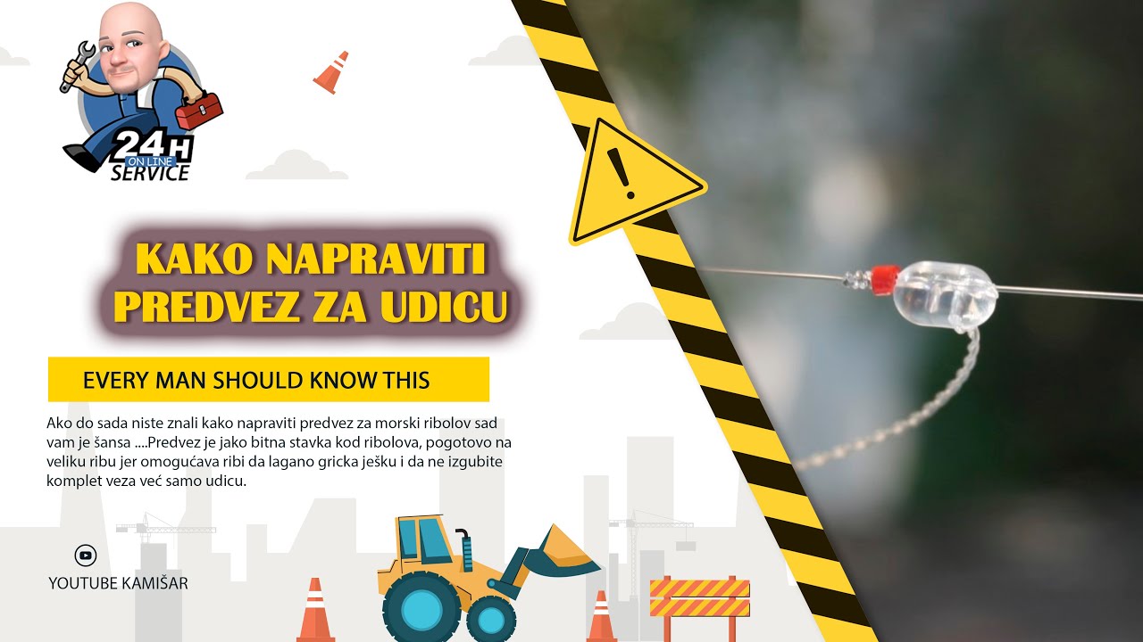 Kako napraviti PREDVEZ za morski ribolov 💣