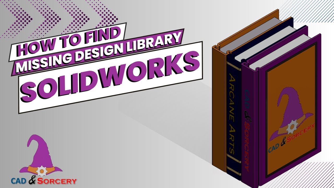 How to Add Missing Design Library in SolidWorks