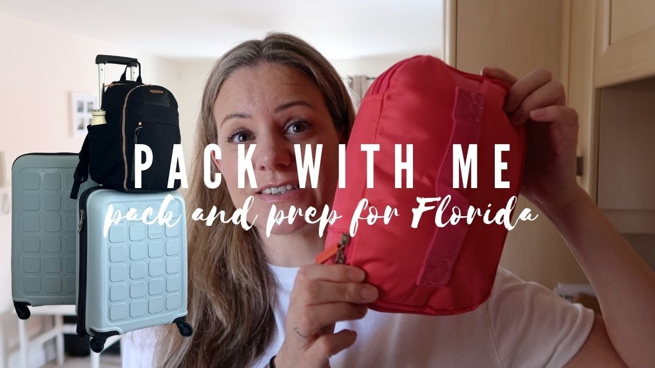 PACK WITH ME | Walt Disney World and Universal Studios Florida | Prep and Pack for Orlando