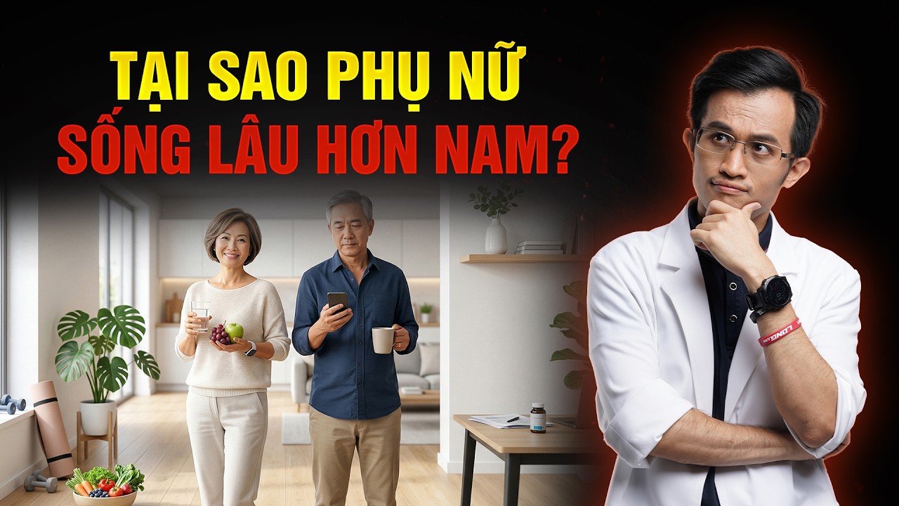 Tại sao phụ nữ sống lâu hơn nam giới?