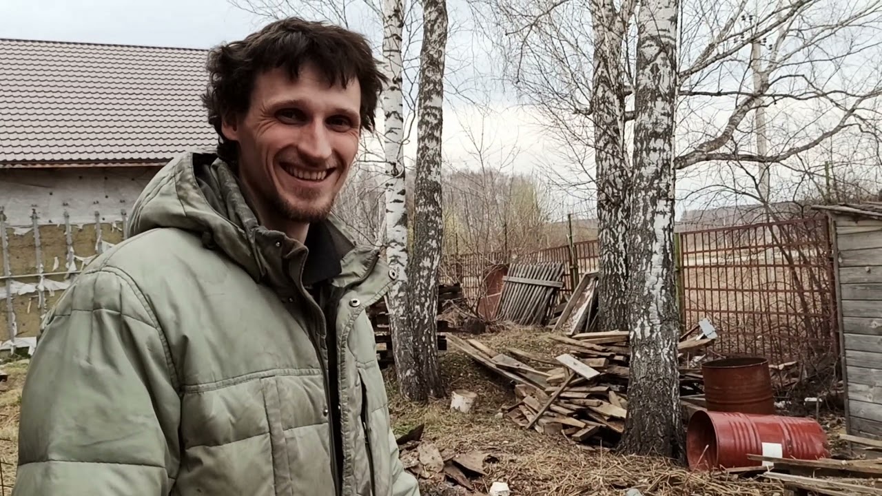Уборка участка. Начало (куча интересного, чего только нет)