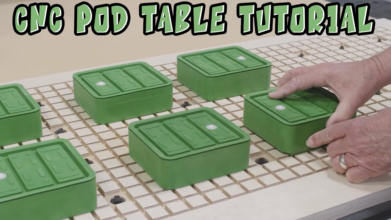 How to Create a Pod Table for Your ShopSabre CNC Router