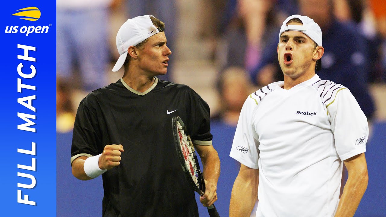 Lleyton Hewitt vs Andy Roddick Full Match | 2001 US Open Quarterfinal