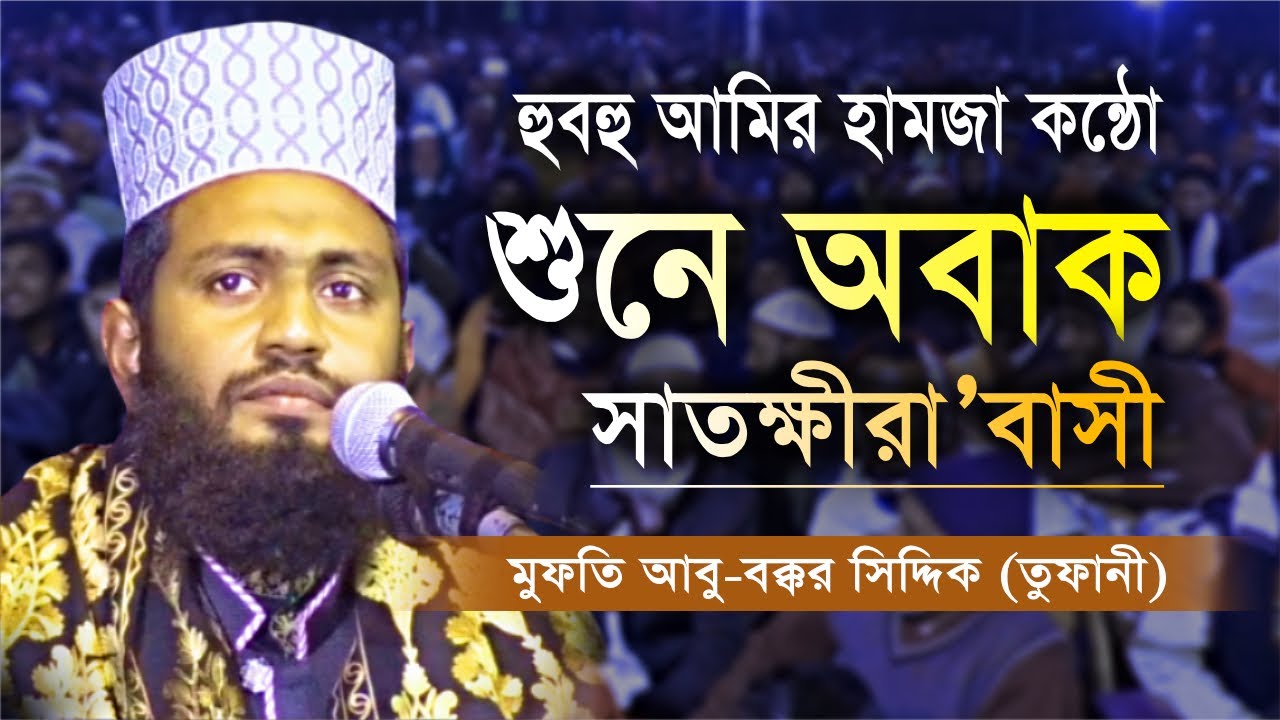 হুবহু আমির হামজা কন্ঠ || আবু বক্কর সিদ্দিক তুফানী || Abu Bakr Siddique Tufani waz | new waj bangla |