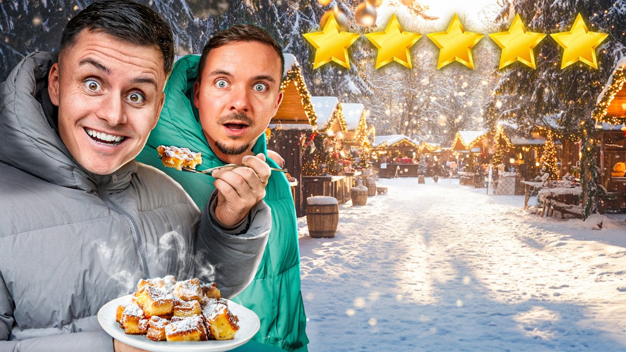 Wir essen alles auf den BESTEN WEIHNACHTSMÄRKTEN Deutschlands 😍