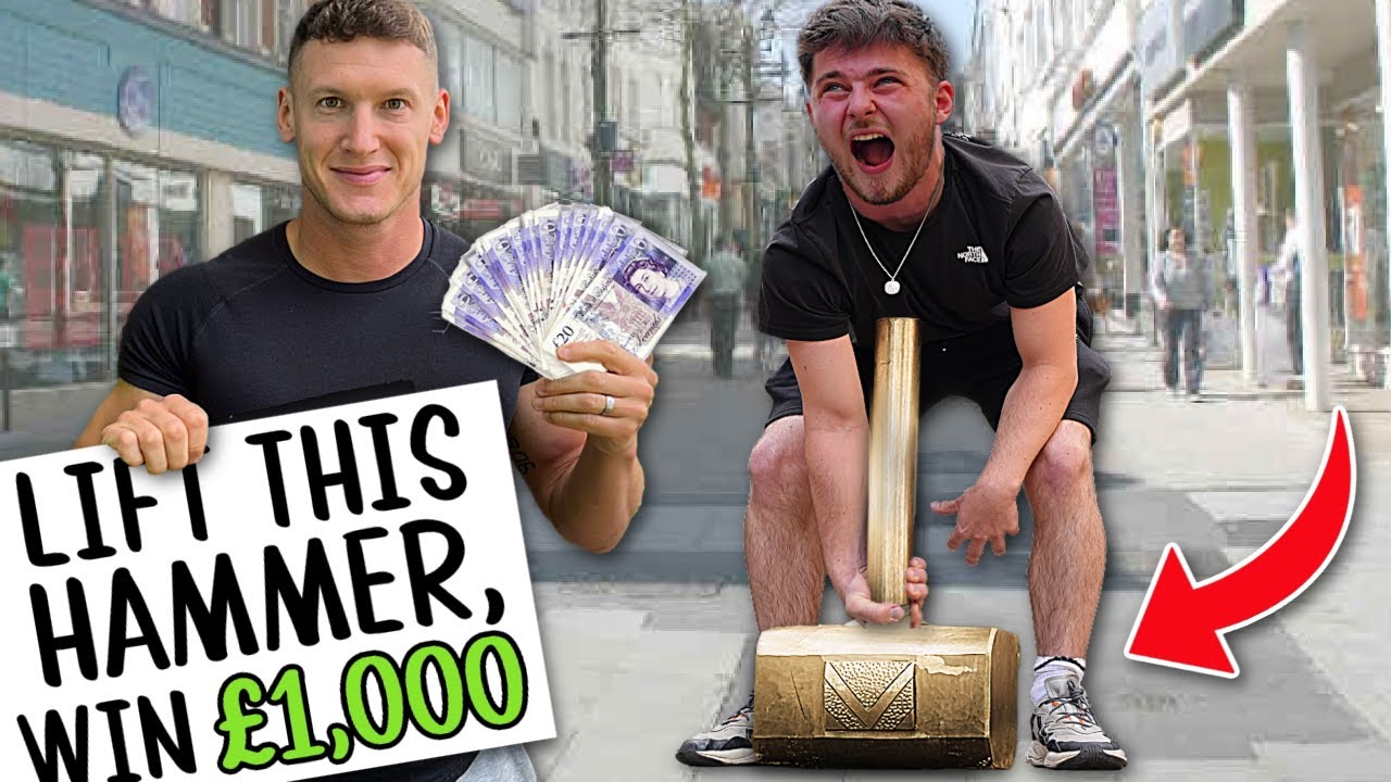 Подними молот Тора и ВЫИГРАЙ 1000 фунтов стерлингов!