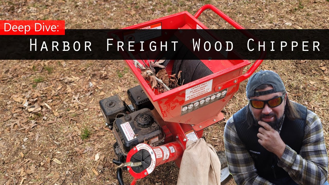Harbor Freight Wood Chipper - Deep Dive