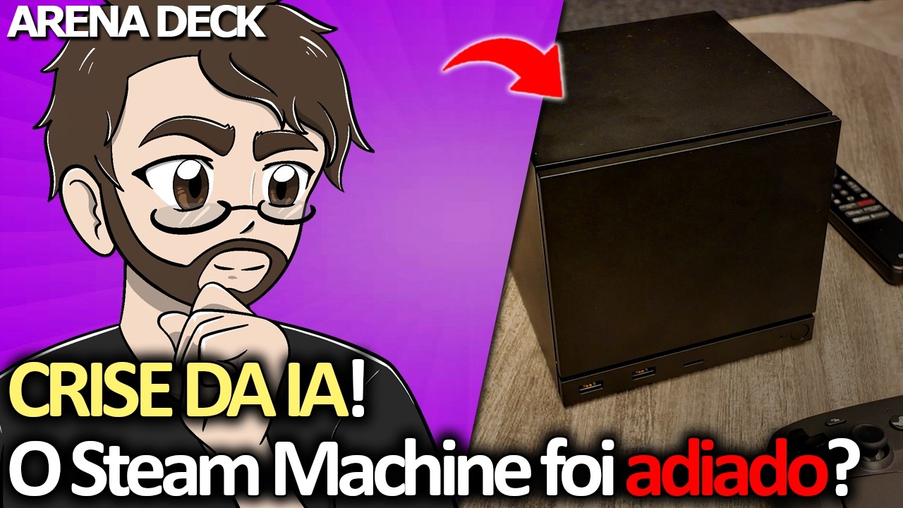 VALVE ainda NÃO SABE o que fazer com o PREÇO do STEAM MACHINE! | Arena Deck