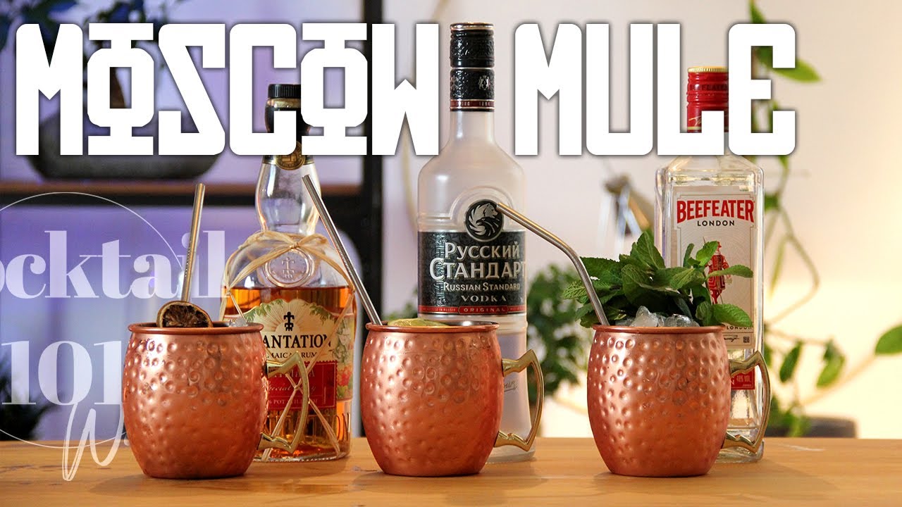 Le MOSCOW MULE, et 2 variations! Les cocktails classiques de l'été 3/5