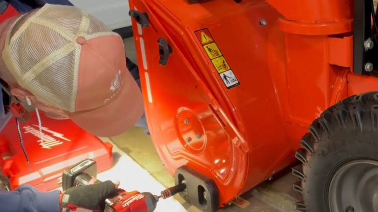 Skid shoe change
