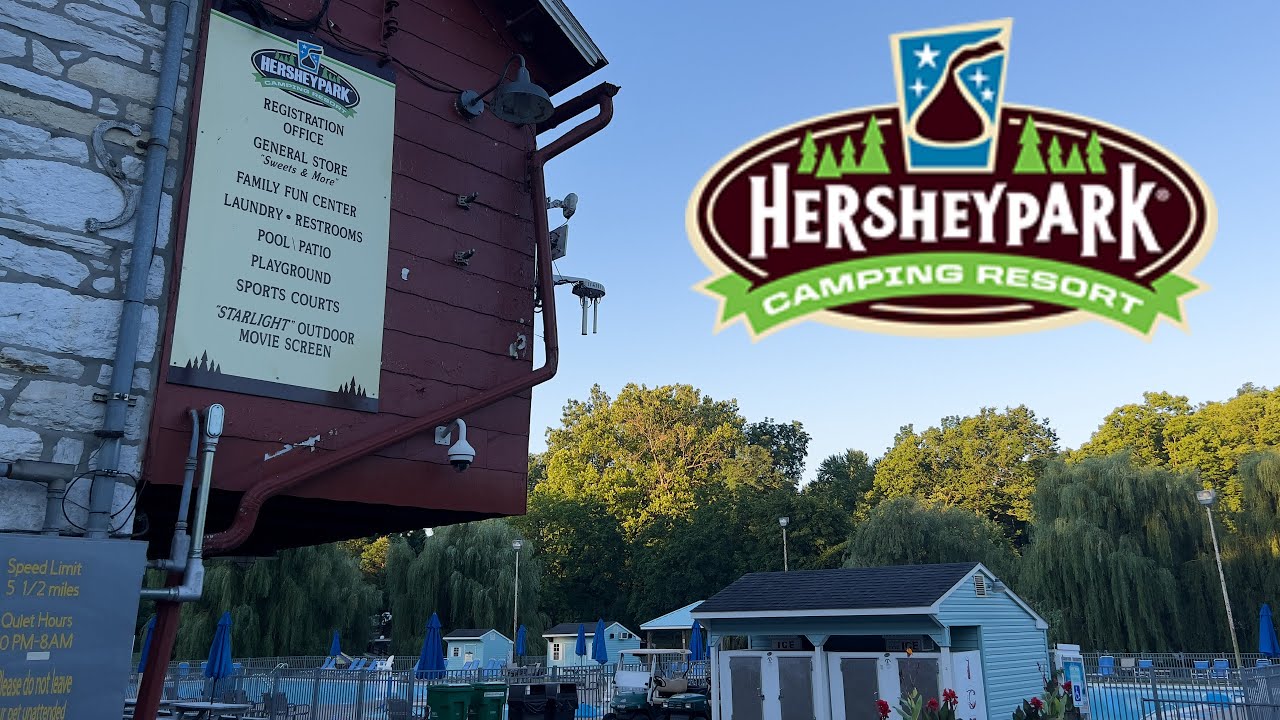 Hersheypark Camping Resort 360° 8K VR Driving Tour | Explore the Sweetest Camping Experience! 🏕️🚗