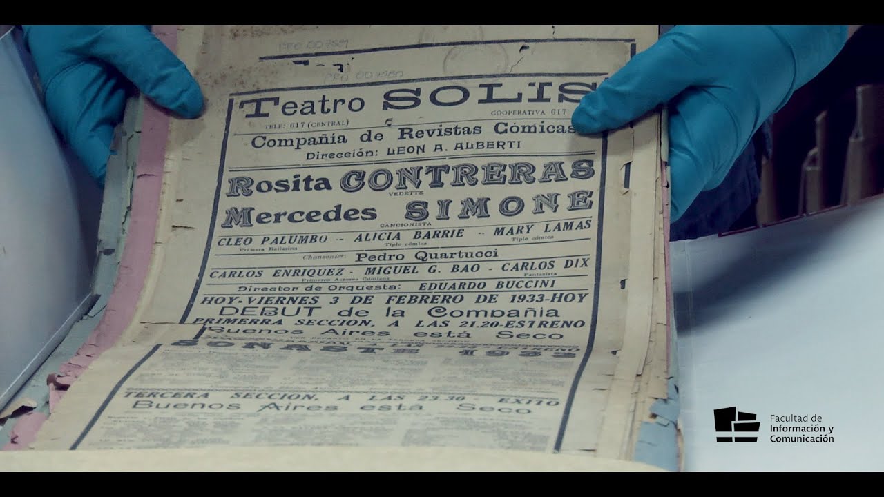 Licenciatura en Archivolog&iacute;a en la Facultad de Informaci&oacute;n y Comunicaci&oacute;n - Udelar