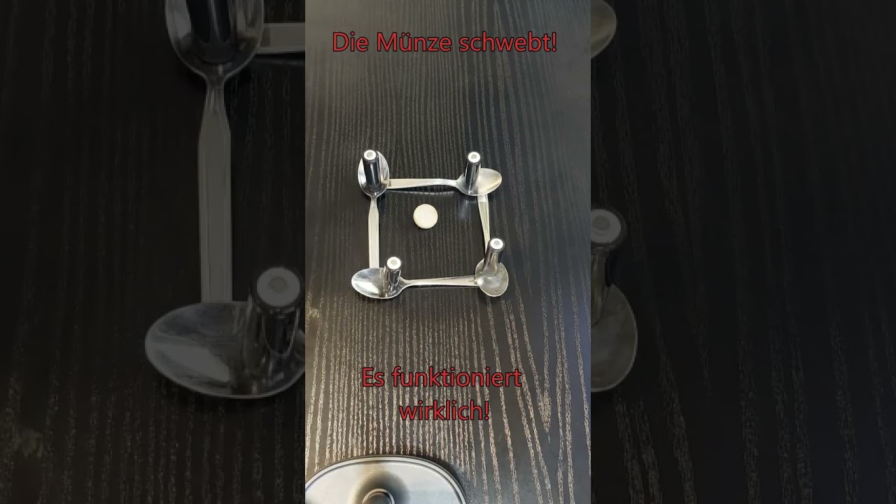 Das Magnetismus Experiment #magnet #experiment #l&ouml;ffel