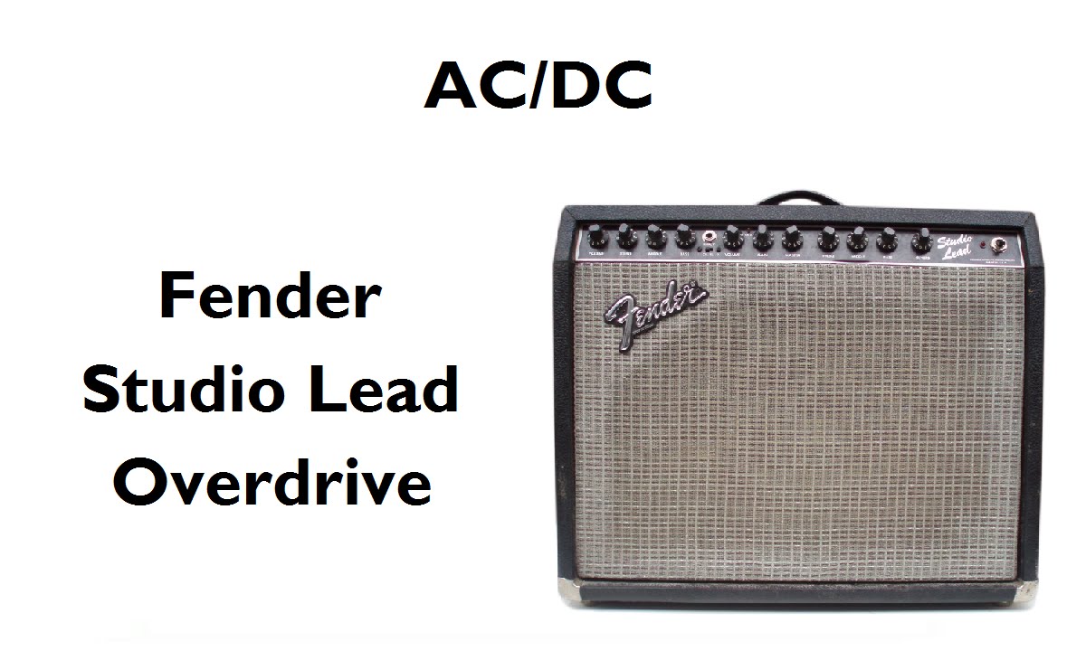 Fender Studio Lead - Overdrive - AC/DC