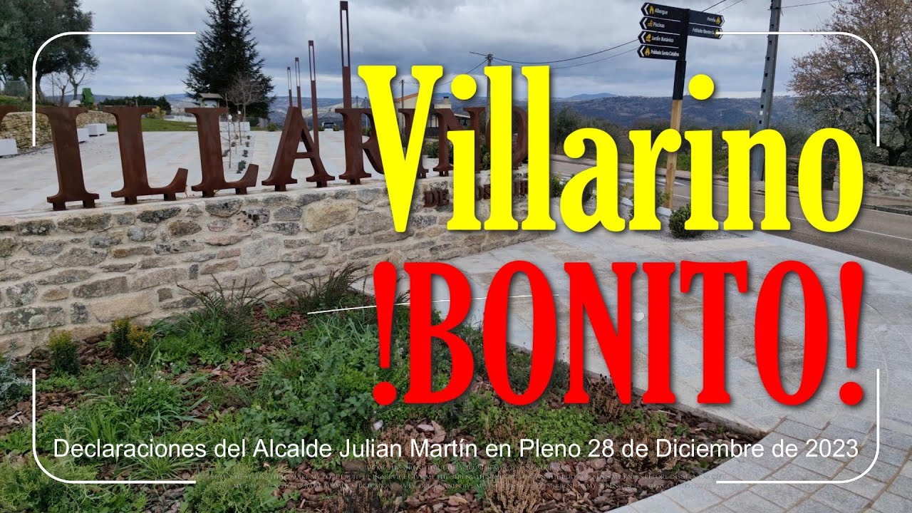 Villarino de los Aires está muy Bonito!