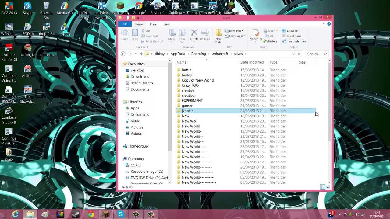 How to open appdata on windows 8