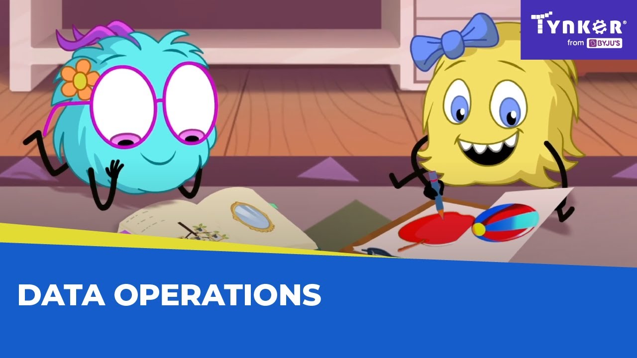 Data Operations | All About Computers | Tynker