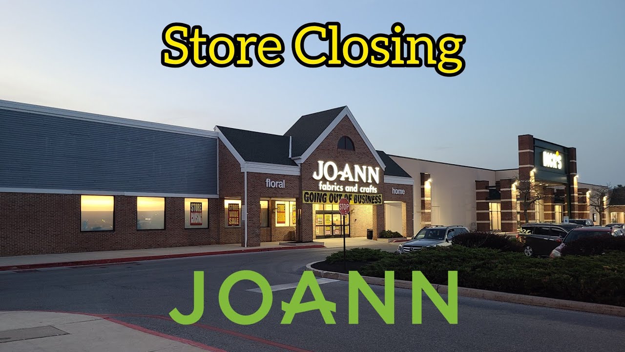 Закрытие Joann Fabrics • Харрисберг, Пенсильвания
