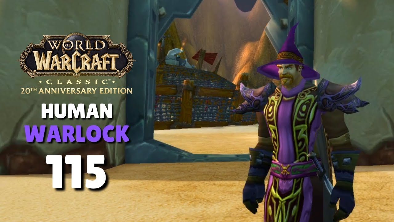 WoW Classic Adventure - Relaxing Gameplay | Human Warlock - Episode 115