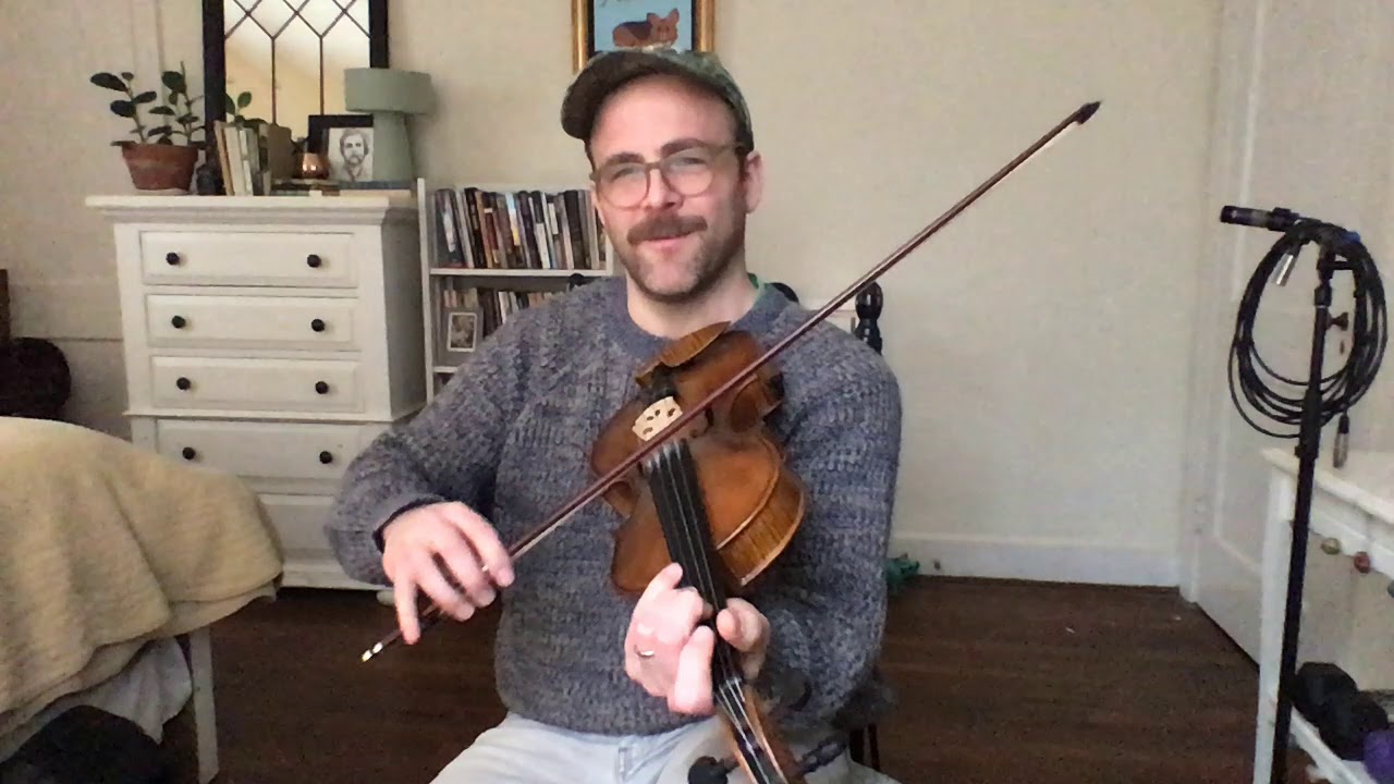 Clyde Davenport's Five miles from town / Five miles Out of Town Fiddle Lesson from Joseph Decosimo