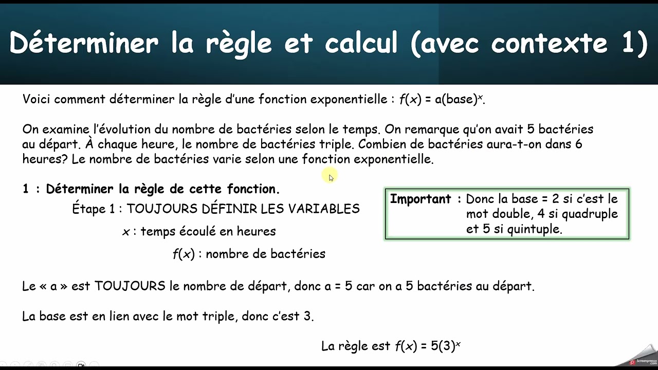 La fct exponentielle
