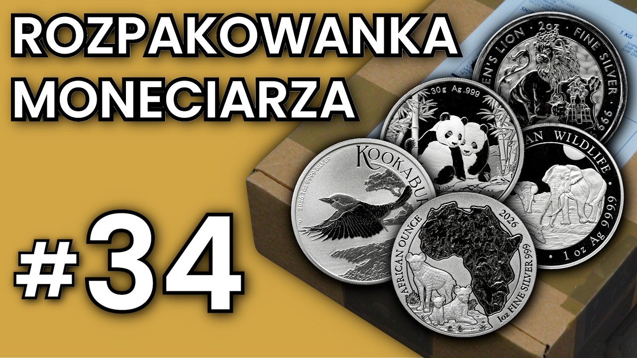 NAJDROŻSZE srebrne rozpakowanko? - Rozpakowanka Moneciarza #34