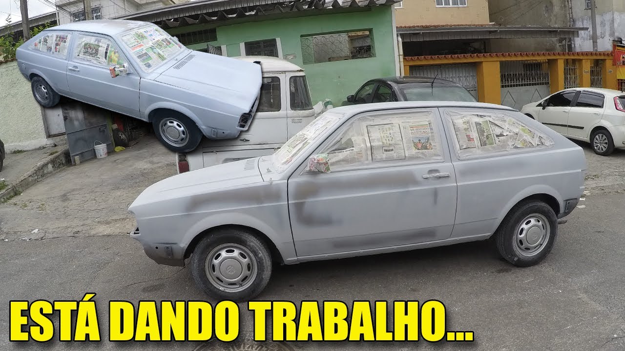 APLICANDO O PRIMER PARA PINTURA ! | GOL CL 1990 EP.31
