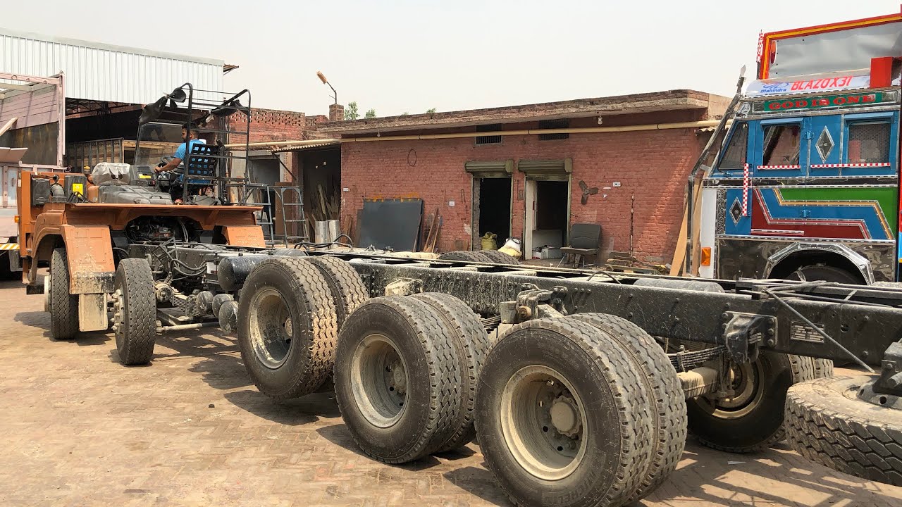 Ashok Leyland 4123 16 wheeler Truck chasis Review MODEL 2019