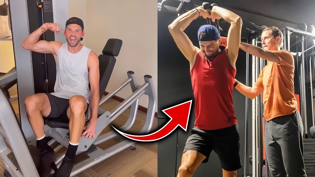 3 Extreme Grigor Dimitrov Tennis Gym Workouts