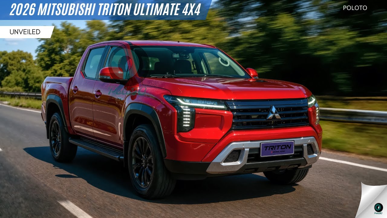 Представлен Mitsubishi Triton Ultimate 4x4 2026 года &mdash; роскошная двухместная кабина высокого класса