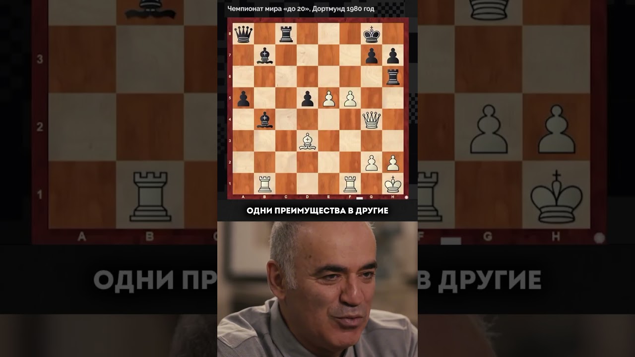 Самый парадоксальный ход Гарри Каспарова!