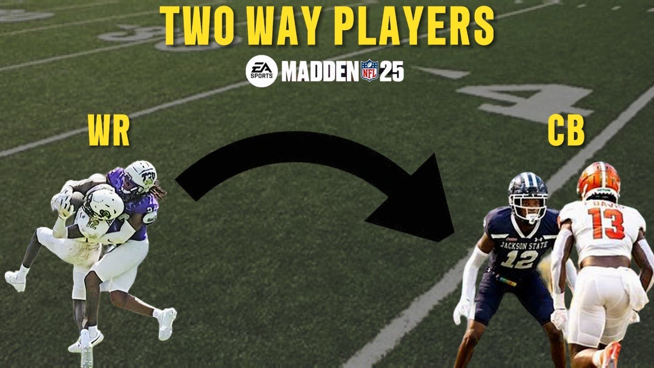 HOW TO MAKE A 2 WAY PLAYER IN MADDEN 25!!! | Full Tutorial