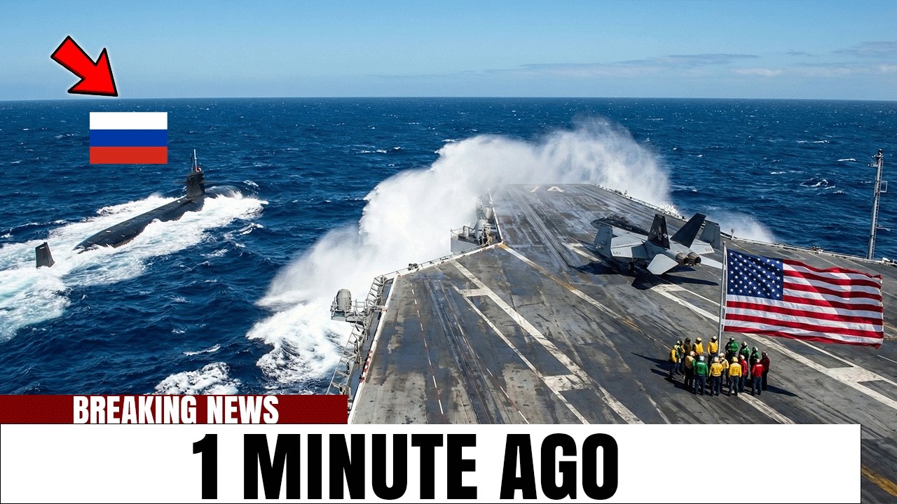 Russian Submarine ATTACKS THE USS Gerald R. Ford — THE STRAIT OF HORMUZ— Then THIS Happened