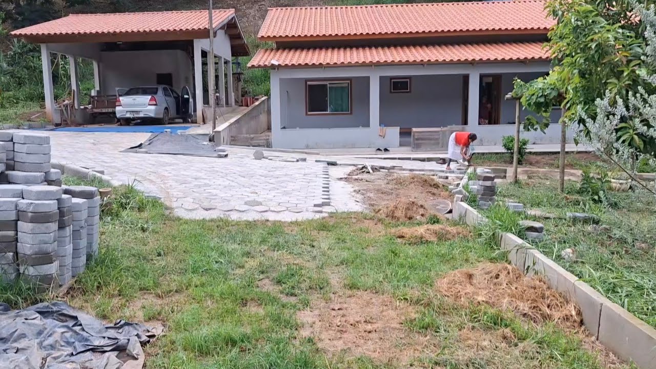 O DIA HOJE FOI CANSATIVO, MAS DEI CONTA // #sitios #chácaras #frutíferas 