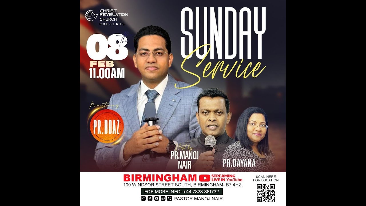 PASTOR BOAZ | SUNDAY SERVICE | CHRIST REVELATION CHURCH