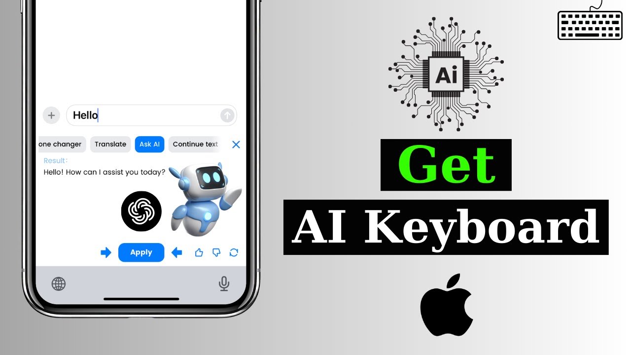 How To Get AI Keyboard on iPhone | iOS AI Keyboard | Chat GPT Keyboard