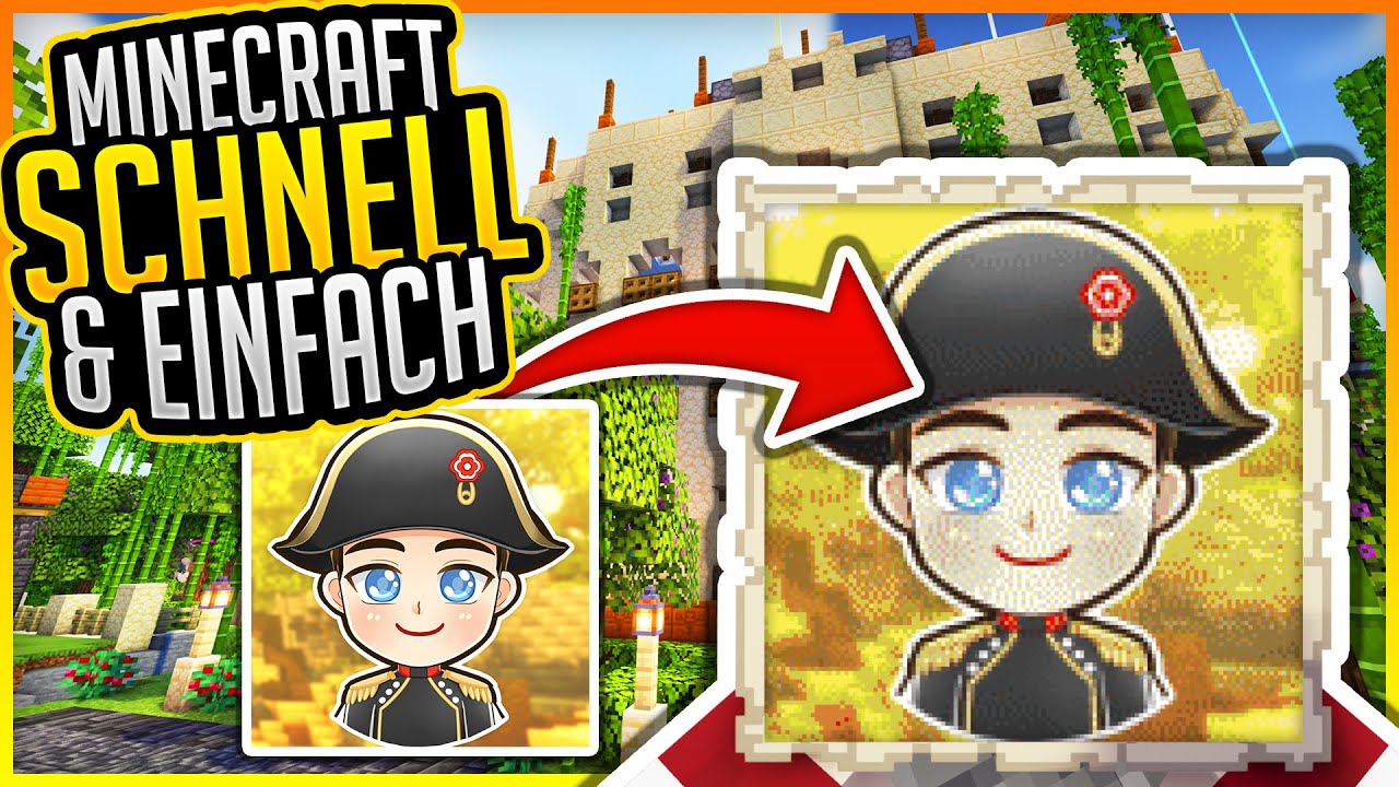 MAP ART ERSTELLEN! (TUTORIAL) ✨ Minecraft Schnell und Einfach #68 ✨ ErikOnHisPeriod