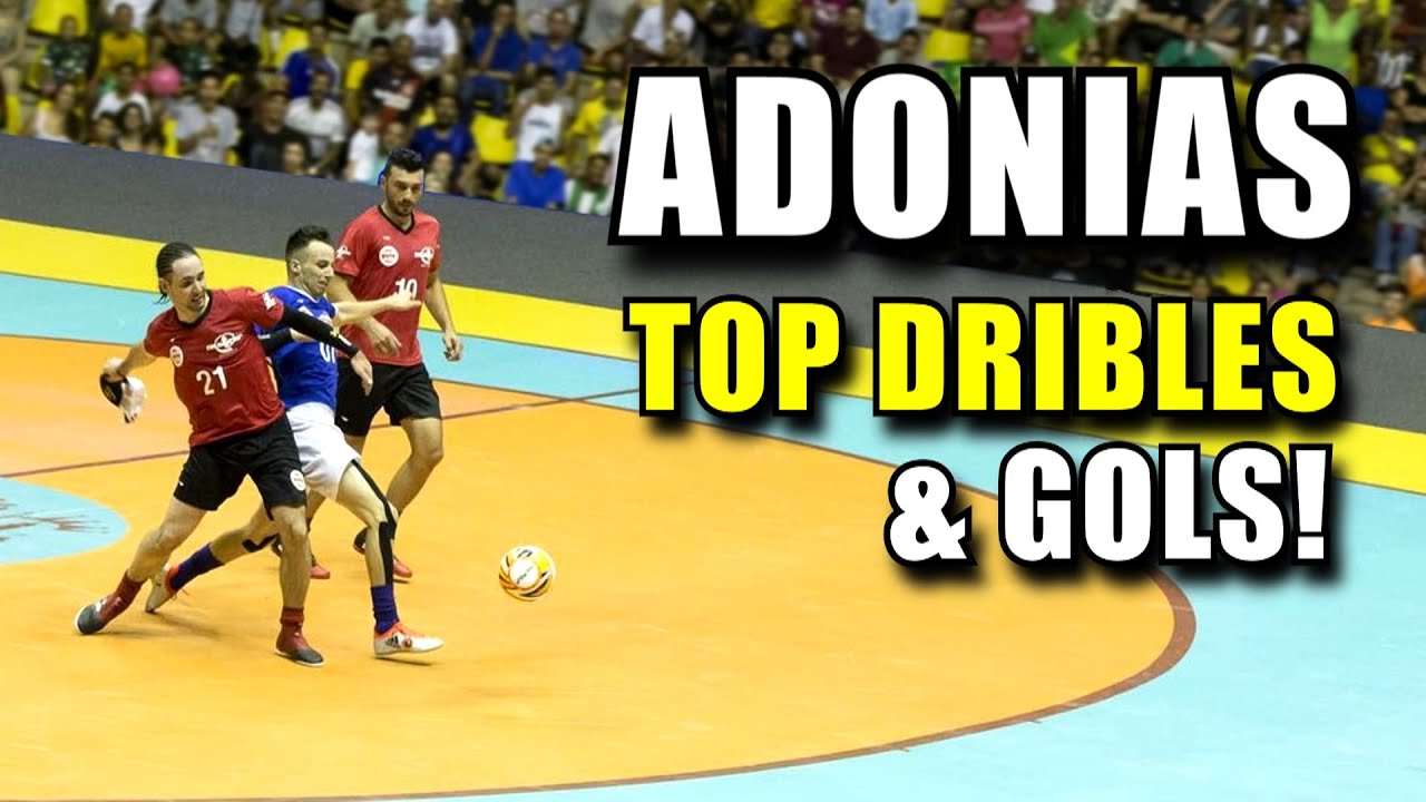 ADONIAS - MELHORES DRIBLES E GOLS NO REIS DO DRIBLE !!!