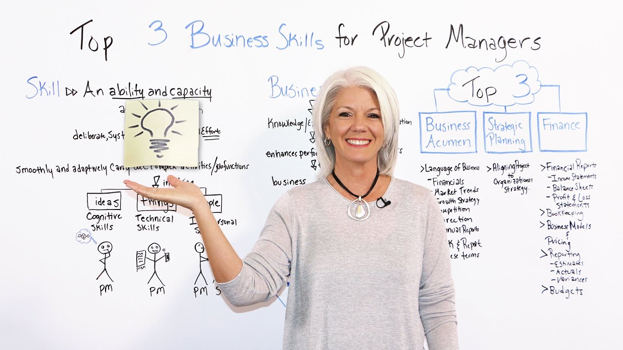 Top 3 Business Skills for Project Managers