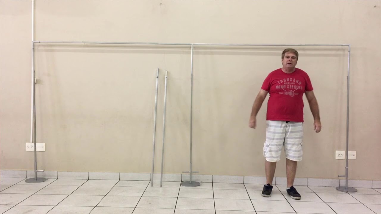 Como montar suporte para tecido tensionado, PDS, painel de tecido, painel de balões, painel pds