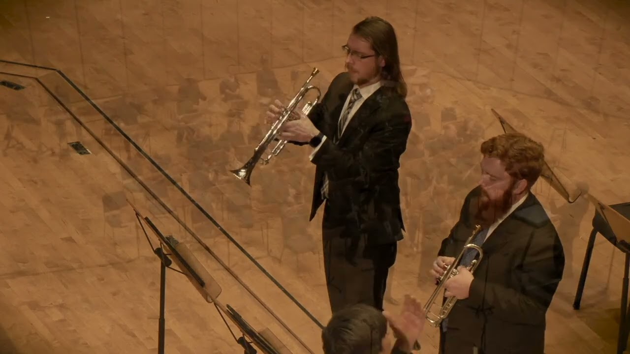 Concerto for Two Trumpets- Erik Morales (Tyler Helms and Alex Schuetrumpf, Trumpets)