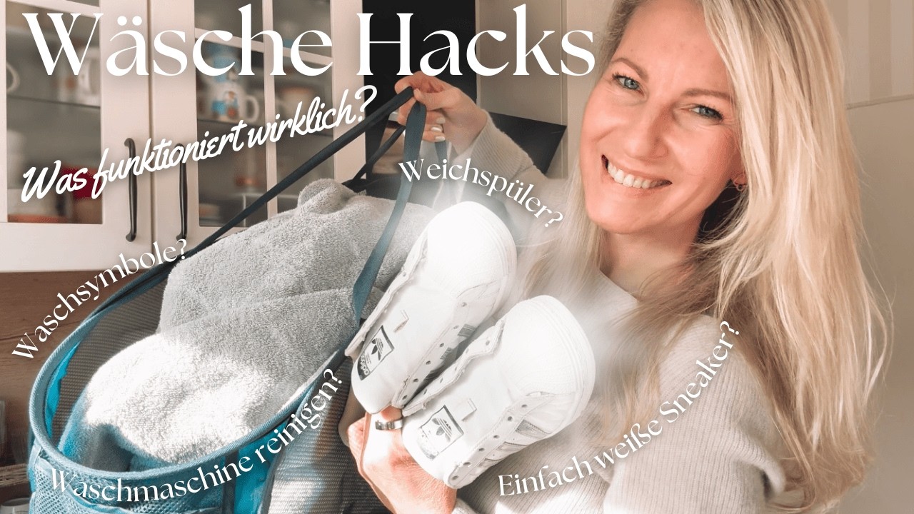 🧺 MEINE WÄSCHE-ROUTINE & SNEAKER REINIGEN 👟 | Waschsymbole & Co endlich verstehen! | Mom.at.home21