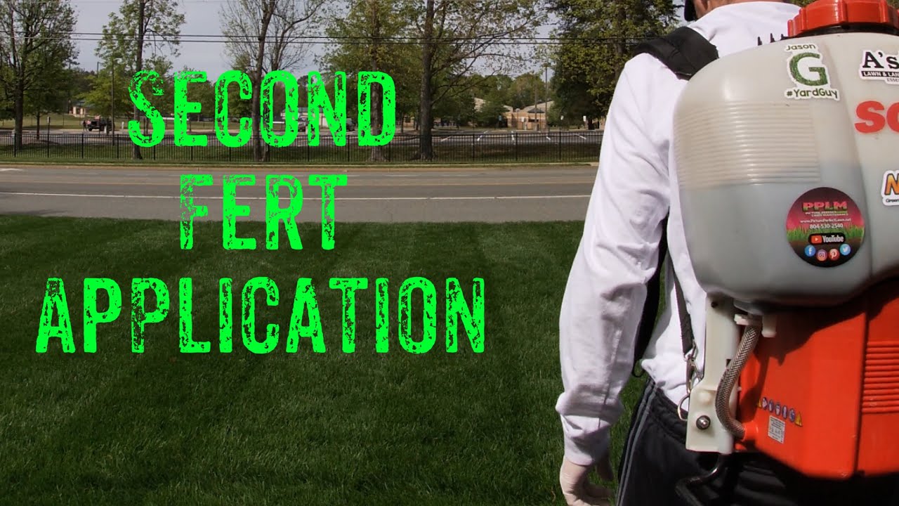 Second FERTILIZER APPLICATION // 18-0-1 Greene Punch application