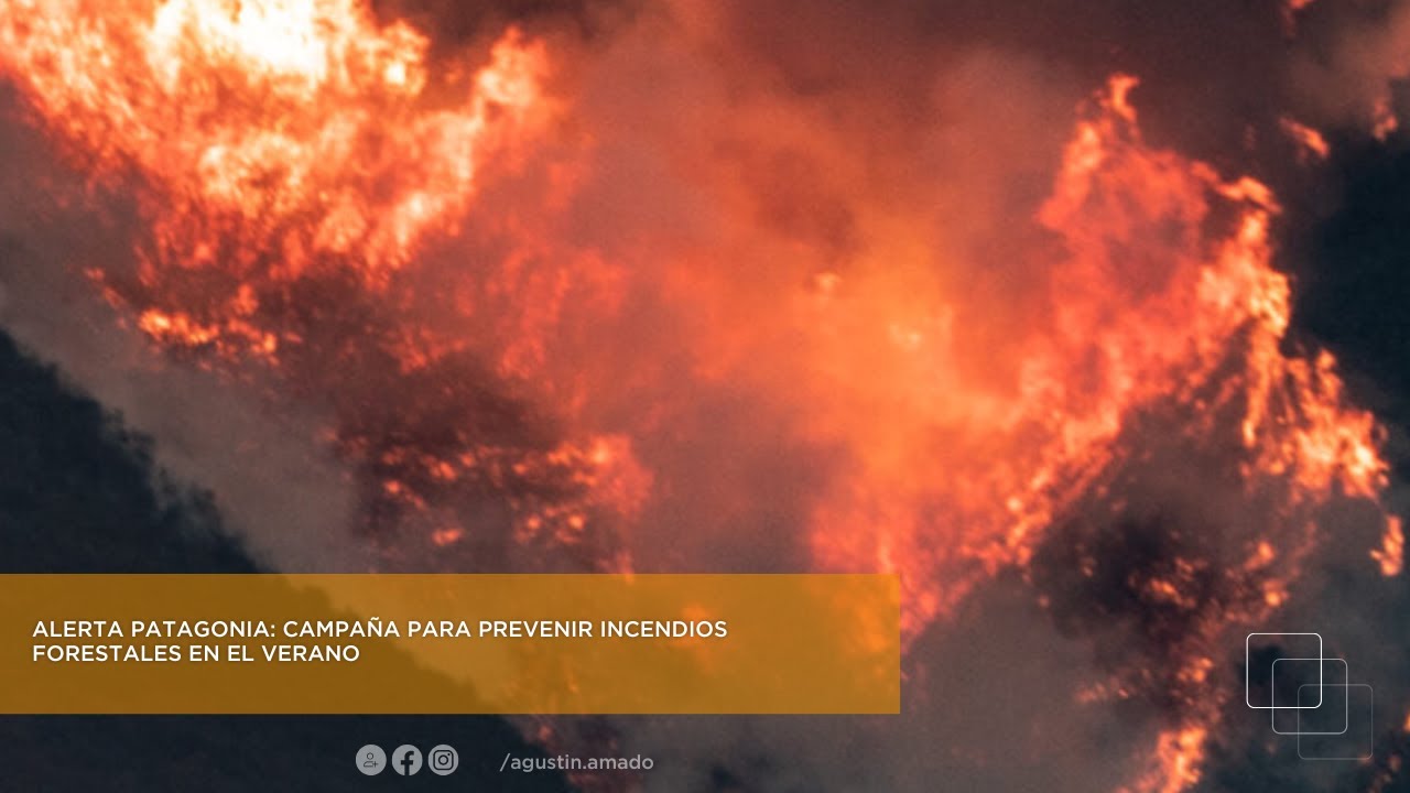 Alerta Patagonia: campaña para prevenir incendios forestales en el verano - Sebastián Homps
