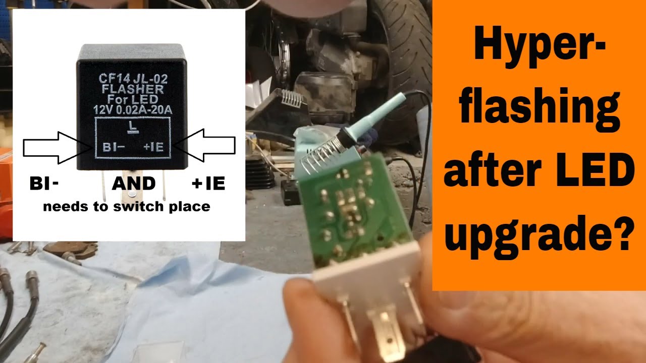 Hyper flashing indicators turn signal after a LED upgrade in your vanagon T3 T25? Here is a $8 fix