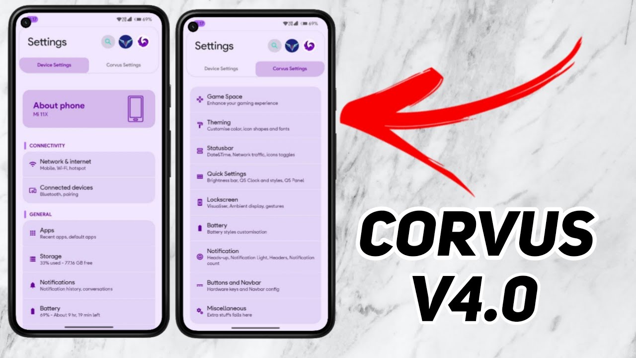 Corvus OS V4.0 уже здесь &mdash; идеальный интерфейс и отличная кастомизация?
