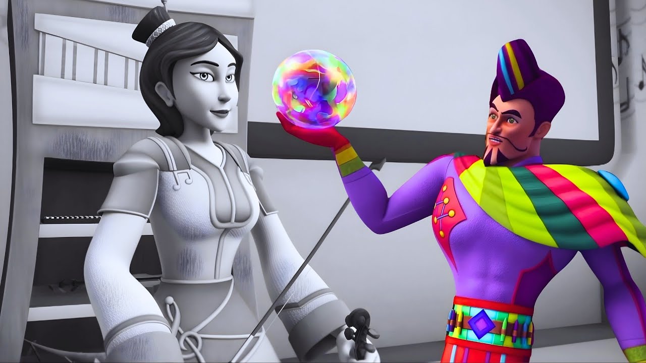 Magician Rangeela's unique spell on the violin teacher | Rudra vs. The Color Snatcher