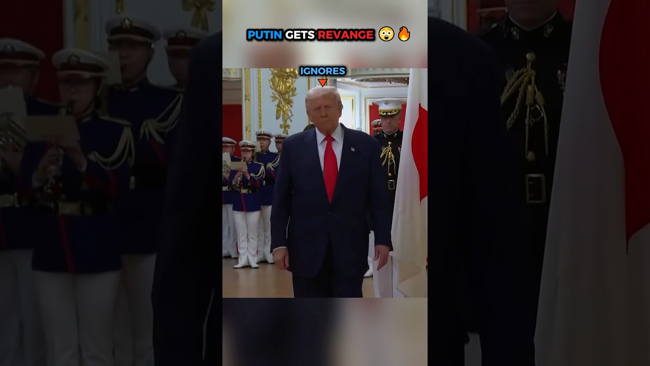 Putin gets Revenge😳 | Watch him ignore Trump