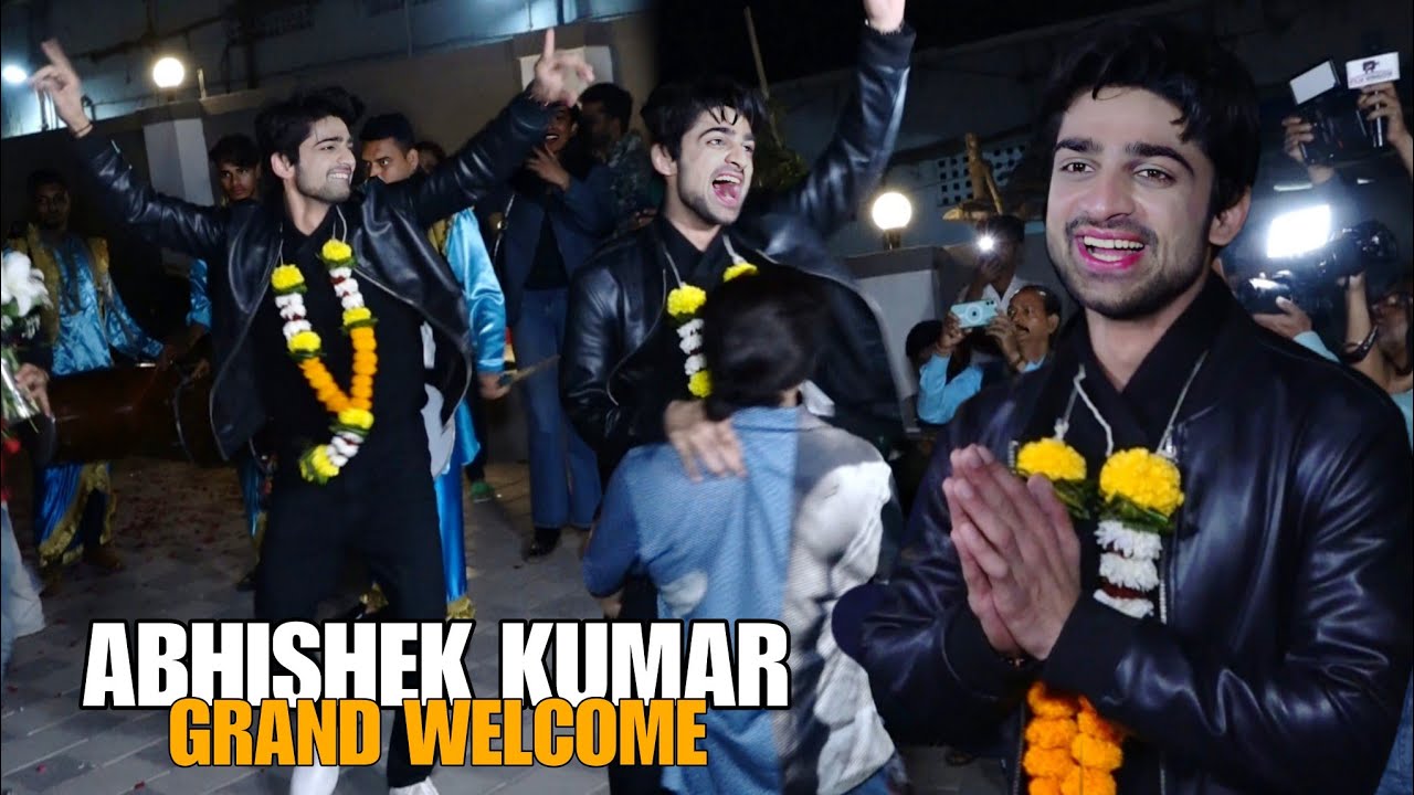 Abhishek Kumar GRAND WELCOME Mother And Father | FULL INTERVIEW